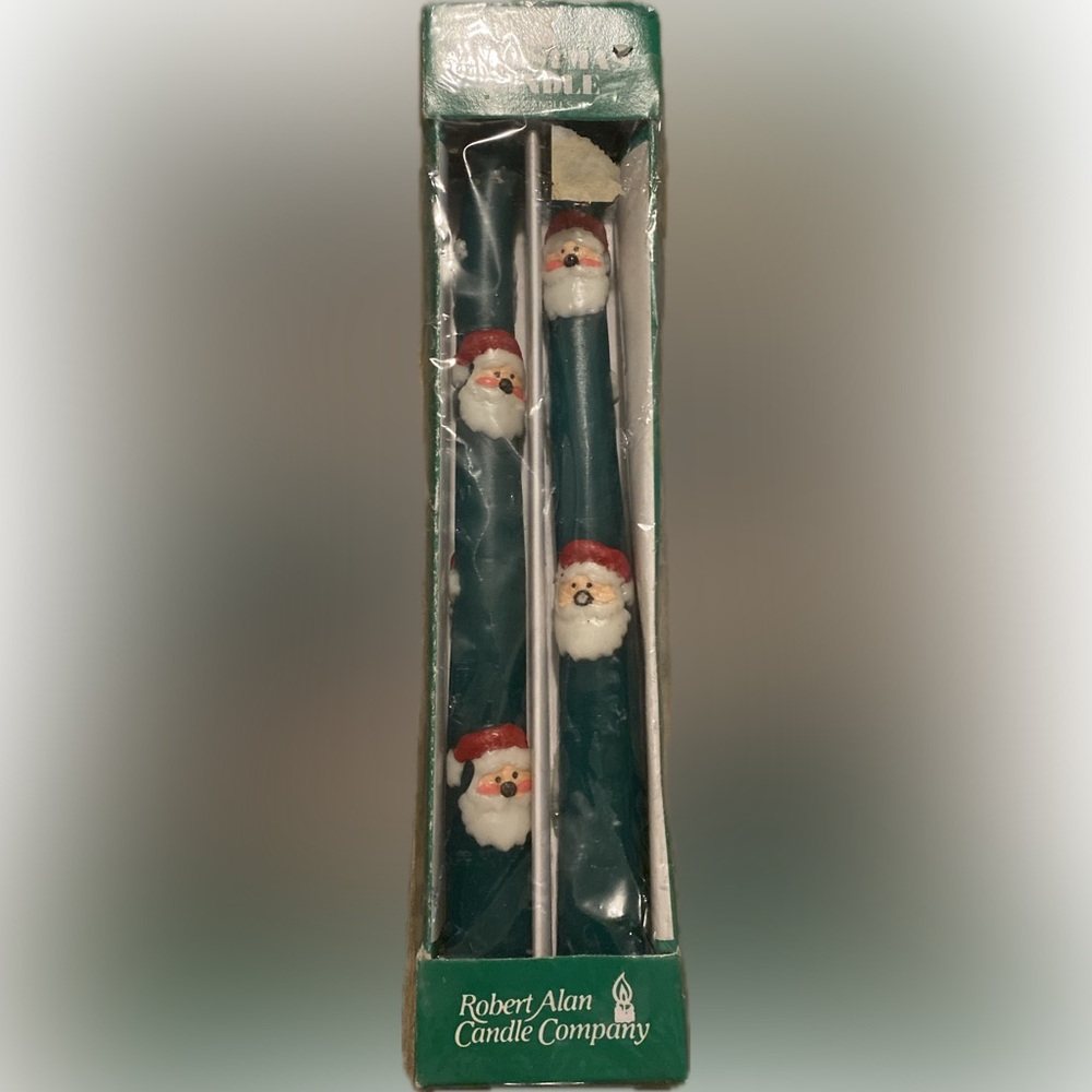 Santa Claus Taper Candles